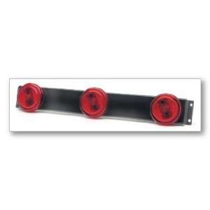   CLR/MKR LAMP, 2.5 RED, SUPERNOVA LED 3 LAMP BAR, (49162) Automotive