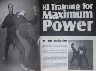 rare september 1994 inside karate magazine contents article ki 