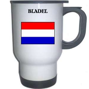  Netherlands (Holland)   BLADEL White Stainless Steel Mug 