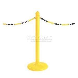  Pedestrian Barrier Chain Type Post Non Reflective With 