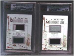 10/11 ITG ULTIMATE Brotherly Love Sedin Twins 10/24  