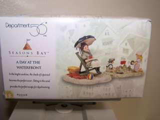 Dept 56 A Day at the Waterfront 53326 Seasons Bay MIB Mint  
