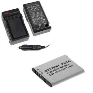  Premium Replacement NP BK1 Battery + Charger for Sony 