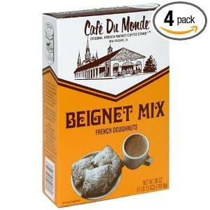 Cafe Du Monde Beignet Mix 28oz   4 Unit Pack  Grocery 