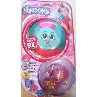Shnooks Plush Friend Toy, Nookoo Teal & Pink, with Hair Accessories 