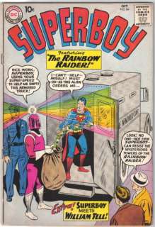 Superboy Comic Book #84, DC Comics 1960 FINE+  