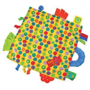    Label Loveys Cute as a Button Blanket by Kids Preferred Baby