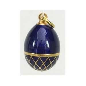  Russian Faberge style Egg Pendant/Charm (01023 