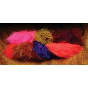 Fly Tying Material   Marabou Strung Blood Quills   white  