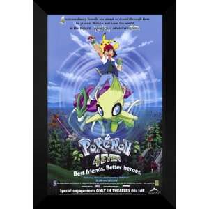  Pokemon 4ever 27x40 FRAMED Movie Poster   Style A 2002 