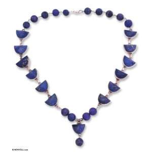  Lapis lazuli necklace, Blue Moon Jewelry
