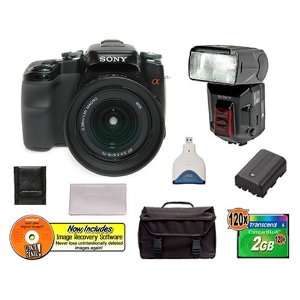  Sony Alpha A100 A100K 10.2MP Digital SLR Camera Kit with 