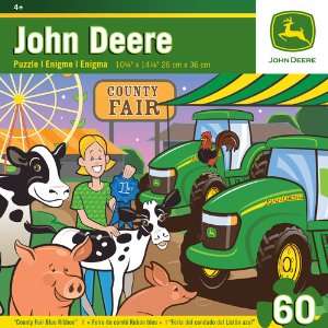  County Fair Blue Ribbon 60 pc John Deere Toys & Games