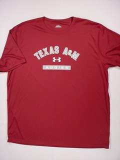 UNDER ARMOUR Texas A&M Aggies Workout Shirt (XXL)  