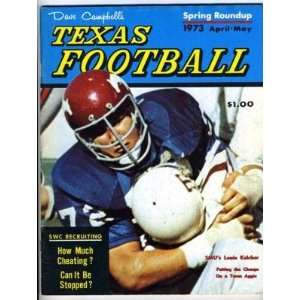  1973 Dave Campbells Texas Football Spring Roundup 