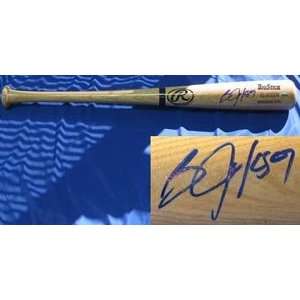 Bo Jackson Signed Blonde Rawlings Baseball Bat Sports 