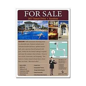  53503901    Real Estate Flyer   8.5x11   4 pt. Gloss Text 