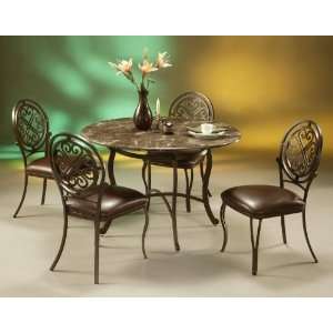  Pastel Iron Collection Island Falls Dining Room 5 Piece 