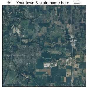  Aerial Photography Map of Gas City, Indiana 2010 IN 