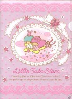Sanrio Little Twin Stars Japan Sakura A4 File Folder #3  