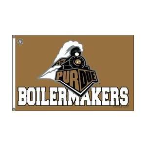  Purdue Boilermakers Flag 3x5 Gold College Patio, Lawn 