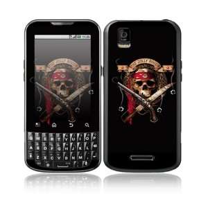  Motorola Droid XPRT Decal Skin Sticker   The Jolly Roger 
