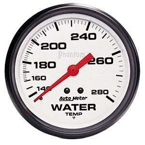   Temperature Gauge   Mechanical   140 280 Degrees F Water Automotive