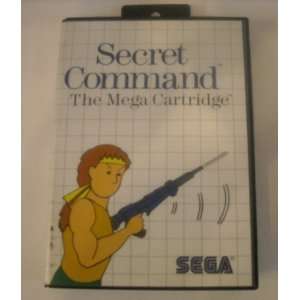  Secret Command The Mega Cartridge Sega Video Game 