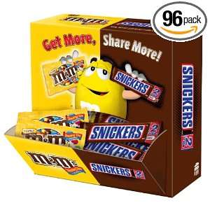 Ms Snickers Mix, King Size (Pack of 96)  Grocery 