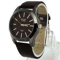 Brown Excellent Fashion Style Mens Teenagers Quartz Wrist Watches, CAE