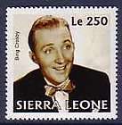 Bing Crosby Famous People MNH stamp  