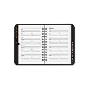  At A Glance Telephone and Address Book   Black 