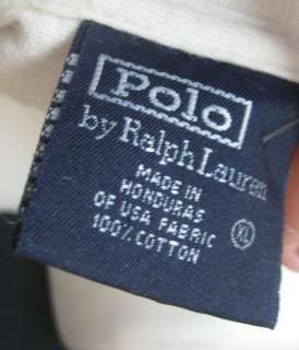   Polo Ralph LAuren mens cream short sleeve mining tee shirt top size XL