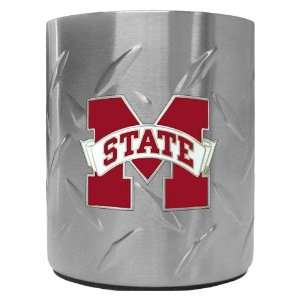 Mississippi State Bulldogs NCAA Diamond Plate Beverage Can Holder 