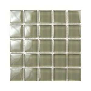  Hakatai Horizon Sagebrush 0.875 x 0.875 Glass Mosaic Tiles 