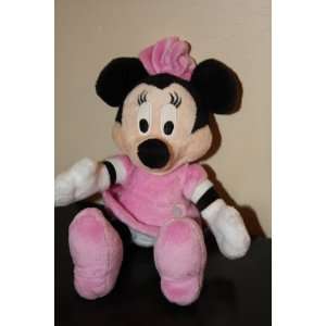   Disney Minnie Mouse Bean Bag Stuffed Character Toy 