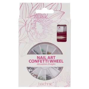  Technic Nail Art Confetti Wheel   Gems Beauty
