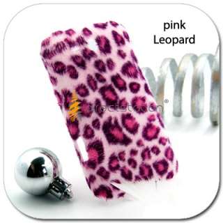 Leopard VELVET Hard Skin Case AT&T HTC Freestyle F5151  
