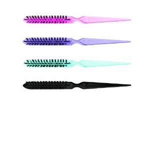  Tease Me Baby Teasing Comb Brush (4 Pack) Assorted Colors 