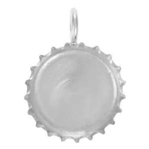   29mm Handmade Silver Plated Bottle Cap Pendant Arts, Crafts & Sewing