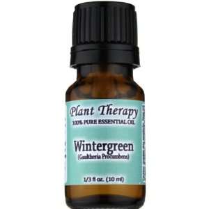 Wintergreen Essential Oil. 10 ml. 100% Pure, Undiluted, Therapeutic 