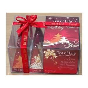 Tea of Life Holiday 12 Count Prisms Gift Set  Grocery 