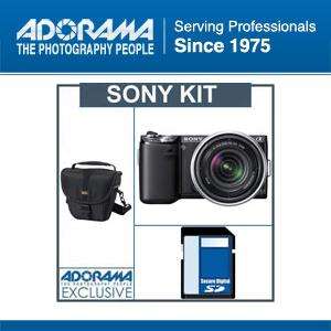 Sony a NEX 5n Camera with Sony 18 55mm, Black, Bundle #NEX5NK/B A 