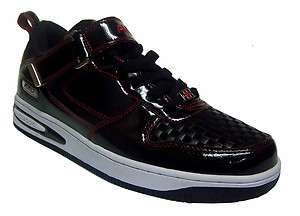 Fubu GREDS Mens Black Red Lo Top Casual Athletic Sneakers  
