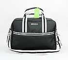 Hugo Boss Green Black Polyester Travel Evening Duffle Bag Brand New 