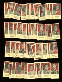 1945 PEERLESS SCALES RED/BLACK LOT OF 76 NM *12456  