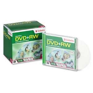  Verbatim DVD+RW Rewritable Disc VER94839 Electronics