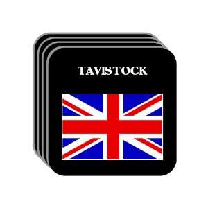  UK, England   TAVISTOCK Set of 4 Mini Mousepad Coasters 