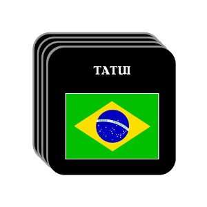  Brazil   TATUI Set of 4 Mini Mousepad Coasters 