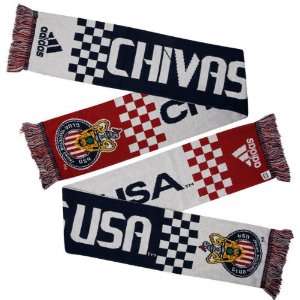  Club Deportivo Chivas USA adidas Checker Bars Scarf 